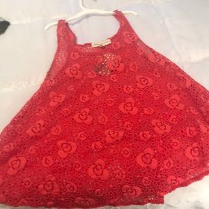 Tank top flowy—-never worn with tags